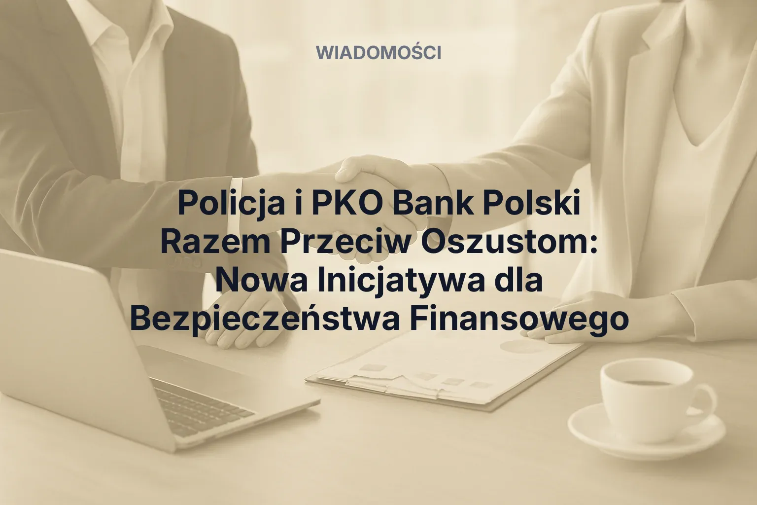 Artykuł: Policja i PKO Bank Polski Razem Przeciw Oszustom: Nowa Inicjatywa dla Bezpieczeństwa Finansowego