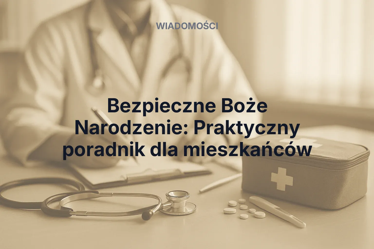 Miniatura: Bezpieczne Boże Narodzenie: Praktyczny poradnik dla mieszkańców